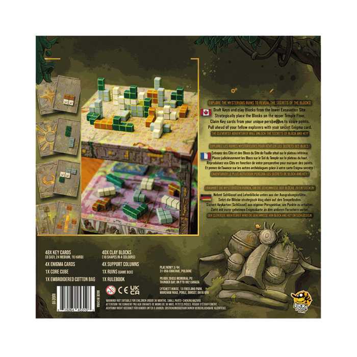 Block Key 8 Case Départ | BLOCK AND KEY