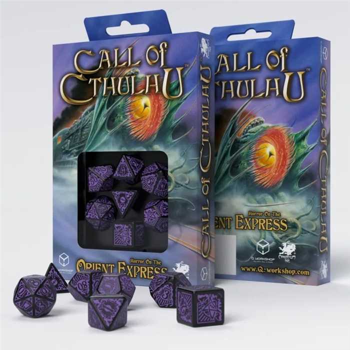 CALL OF CTHULHU ORIENT EXPRESS DICE PACK