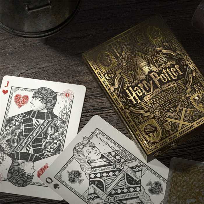 CARTES : BICYCLE - HARRY POTTER : POUFSOUFFLE