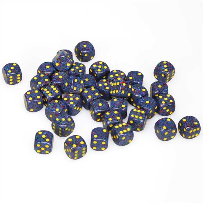 CHESSEX D6 (36) SET : SPECKLED TWILIGHT