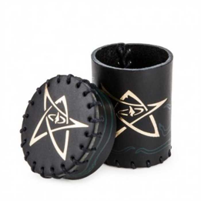 DICE CUP : CTHULHU BLACK & GREEN