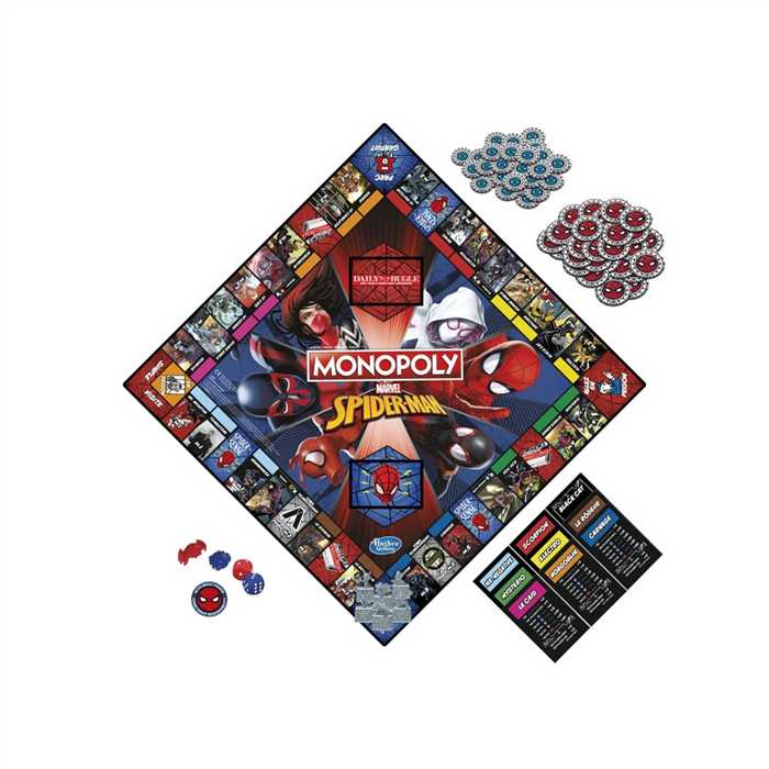 ② Hasbro Gaming : Monopoly Marvel Spider-Man — Jeux de société