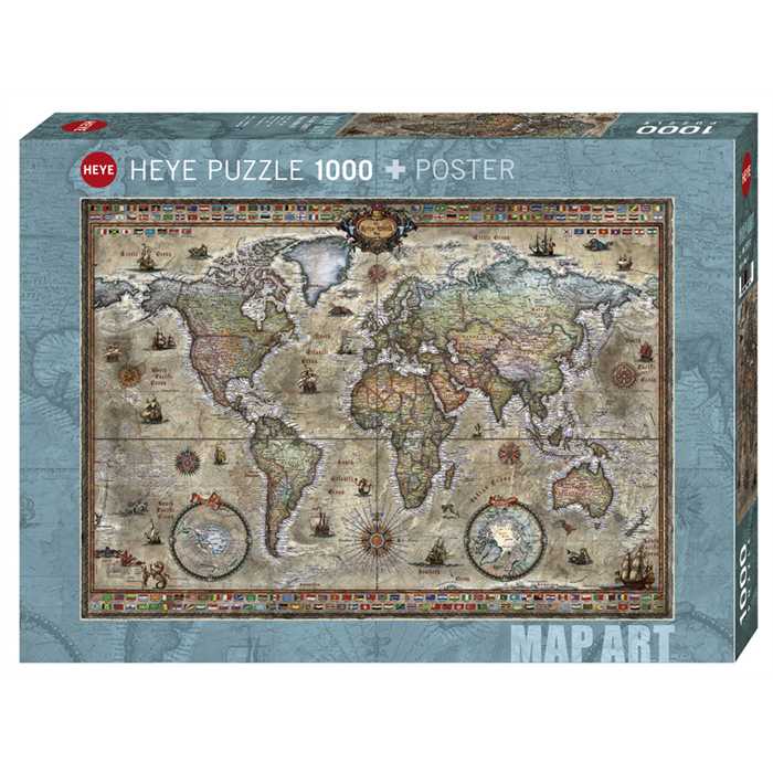 PUZZLE 1000 : RETRO WORLD
