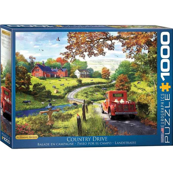 PUZZLE 1000 : THE COUNTRY DRIVE